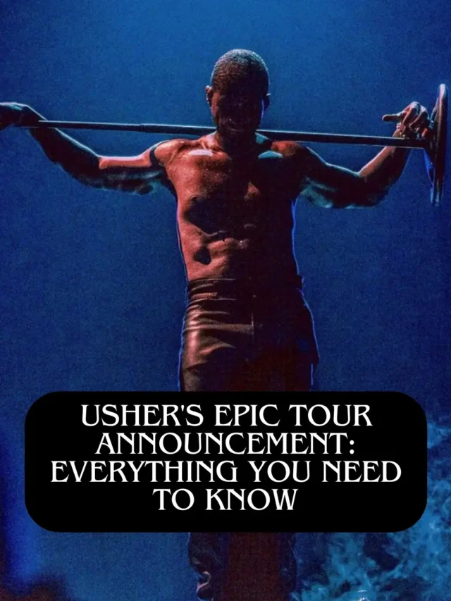 Usher; Usher's Tour Announcement