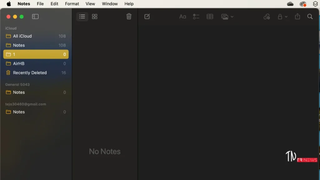 write notes on macbook, how to write notes on macbook, Notes
