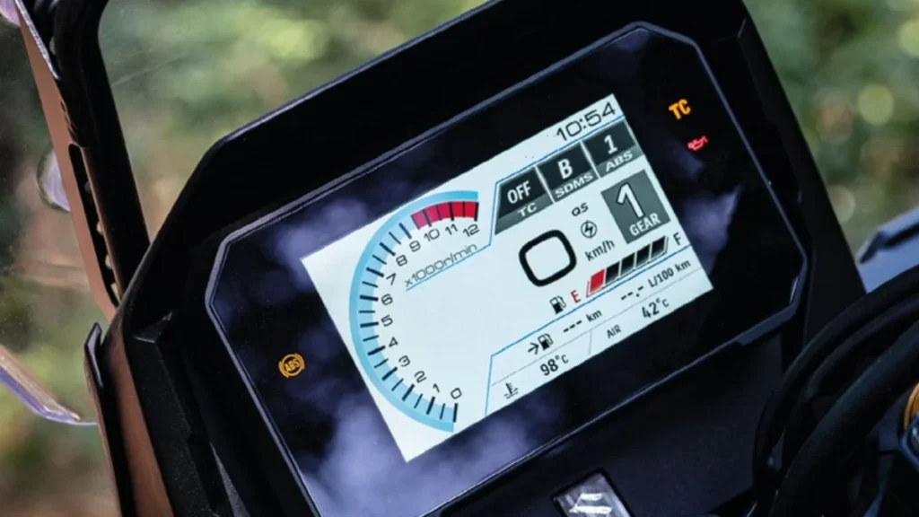 2024 Suzuki V-Strom 800DE Speedometer Display