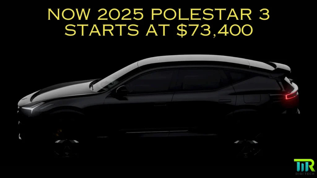 2025 Polestar 3 EV car price drop before the launch.