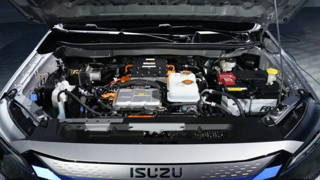 Isuzu D-Max BEV- Pickup Truck; Engine Overview; Image Source: carlist.my