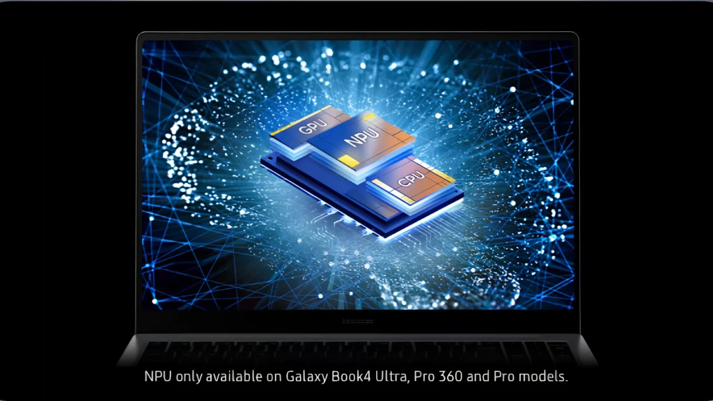 Samsung Galaxy Book 4 Processor and performance; Image Source: Samsung