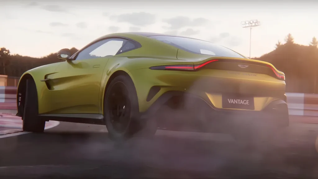 2025 Aston Martin Vantage Back look and Design