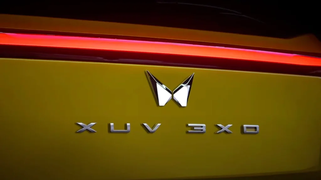 Mahindra XUV3X0 Rear Logo