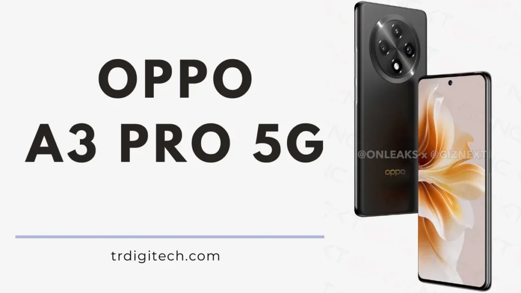 OPPO A3 Pro 5G Leaked CAD renders