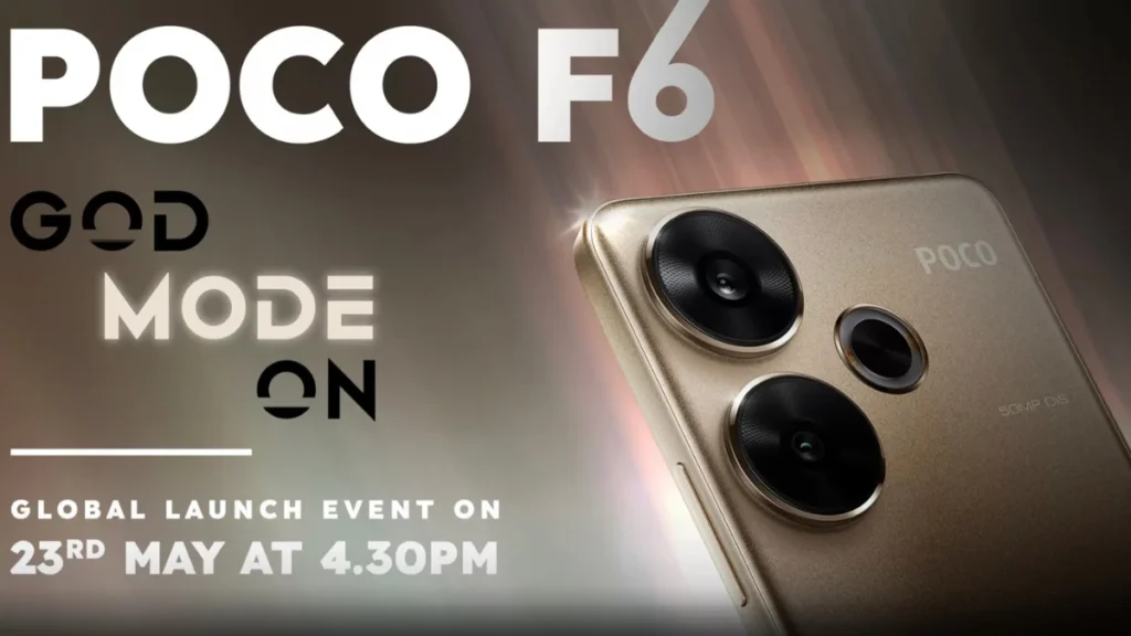 The Poco F6 Global Launch Event