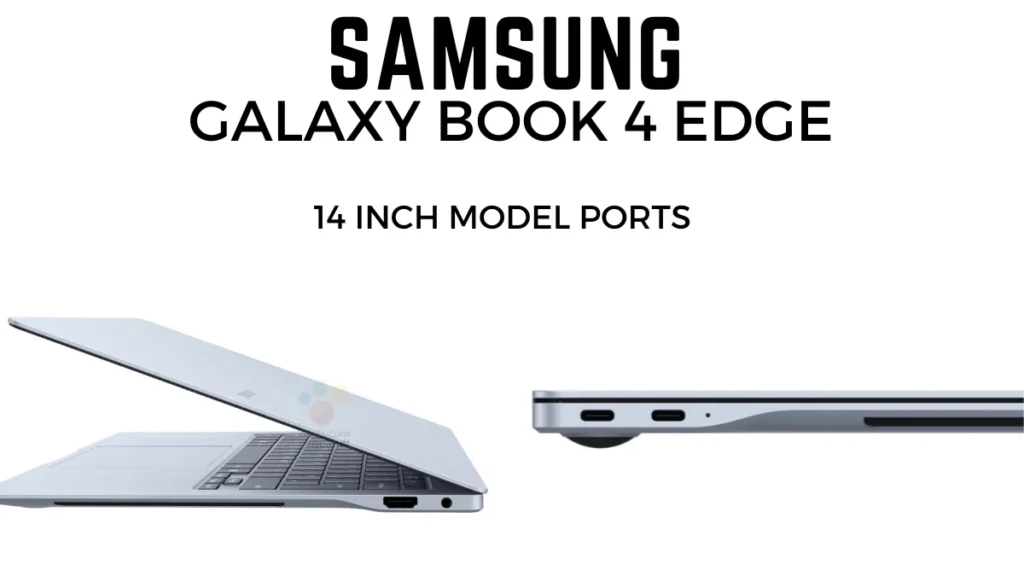 Samsung Galaxy Book 4 Edge 14-inch Laptop Ports