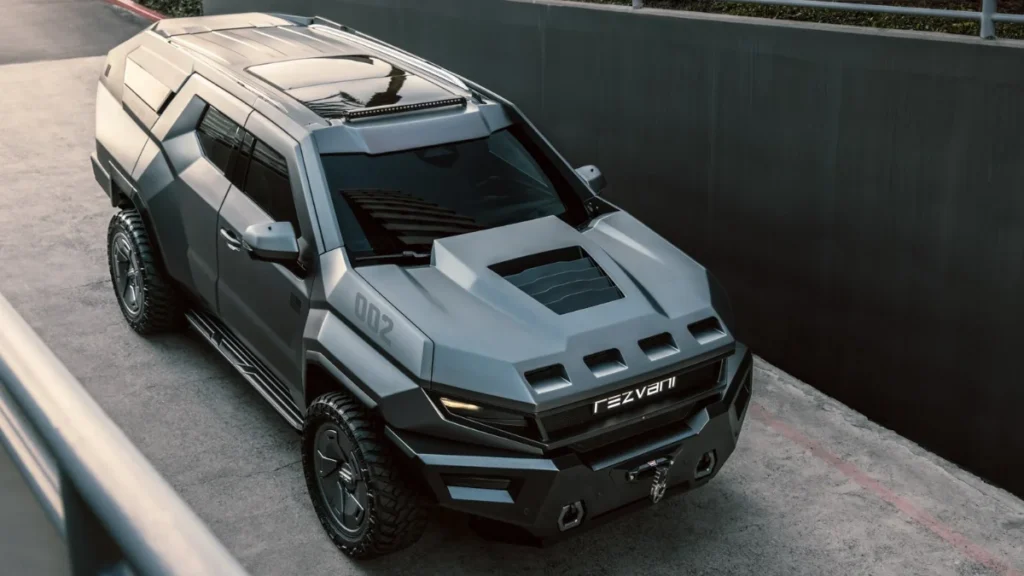 rezvani arsenal is set to debut with world first b6 composite armor